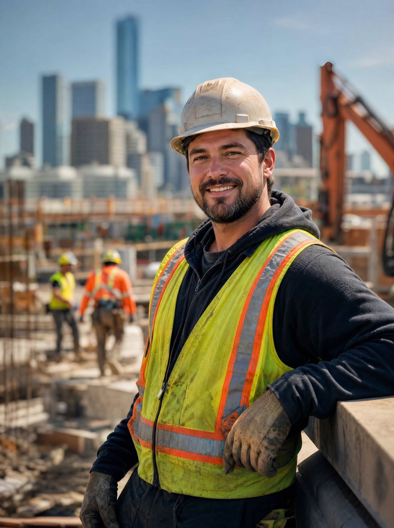 Recovered worker back on the job